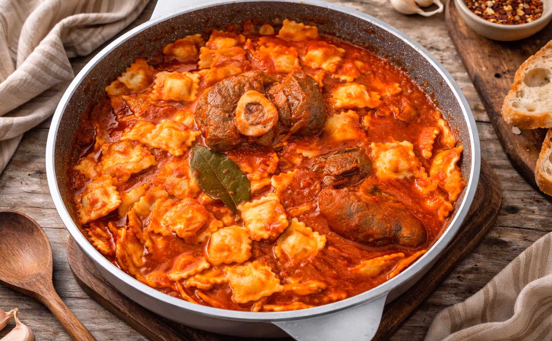 Receta de Estofado de osobuco