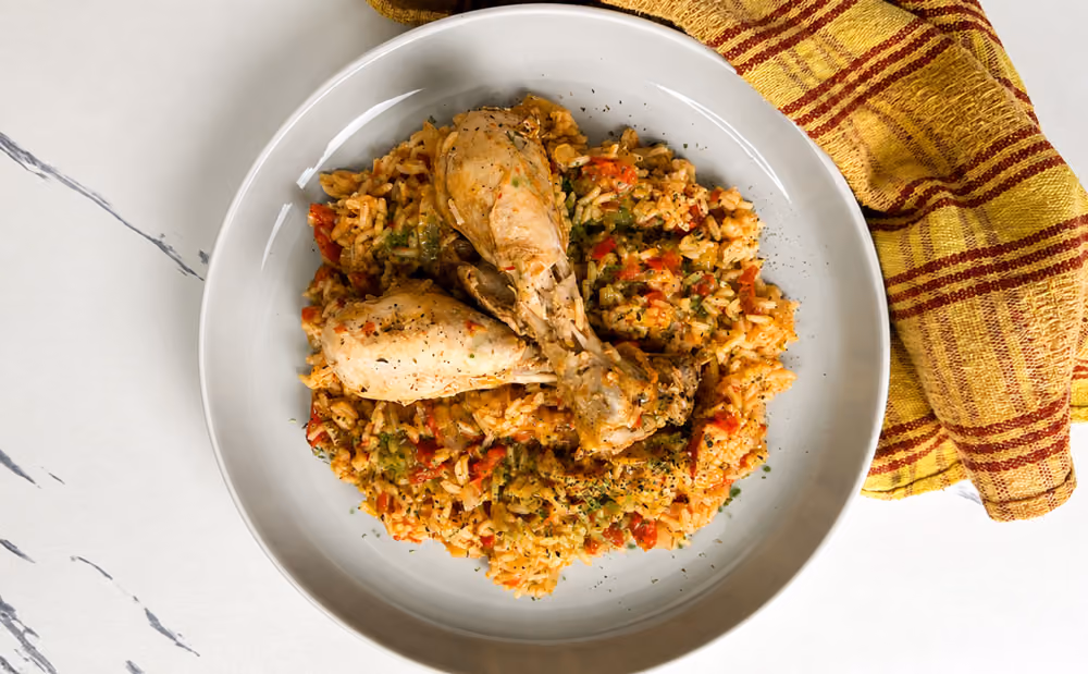 Receta de arroz con pollo
