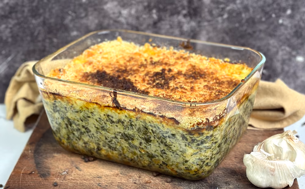 Receta de espinacas a las crema
