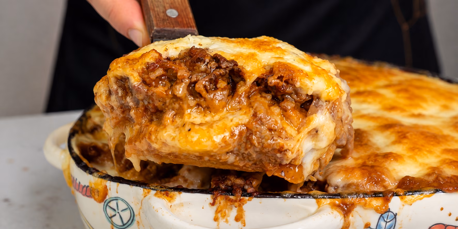 Receta de lasaña de papa