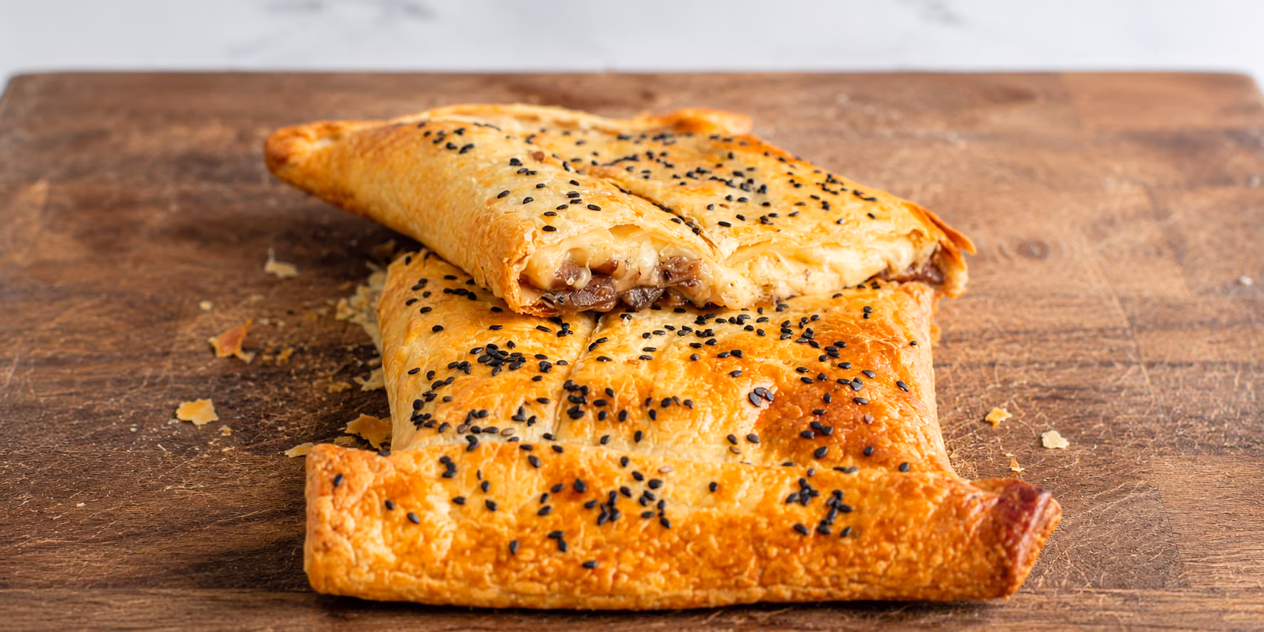 Struddel de champiñones