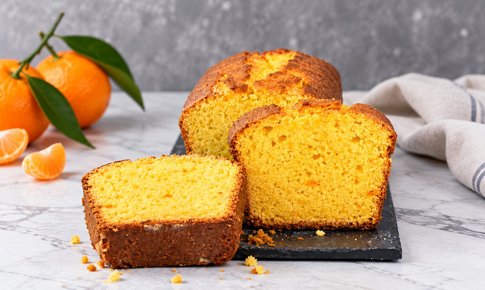 Receta de budín de mandarina en licuadora húmedo y aromático
