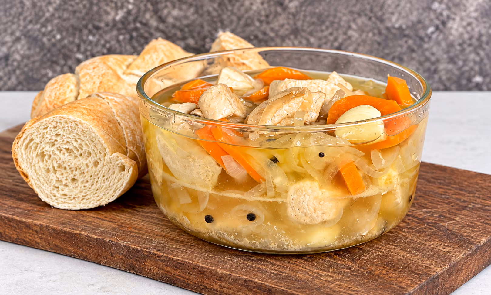Pollo al escabeche casero: jugoso, lleno de sabor y mejor al día siguiente