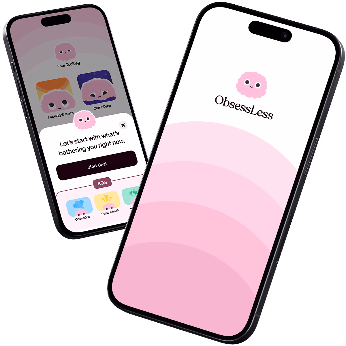 app view of obsessless app