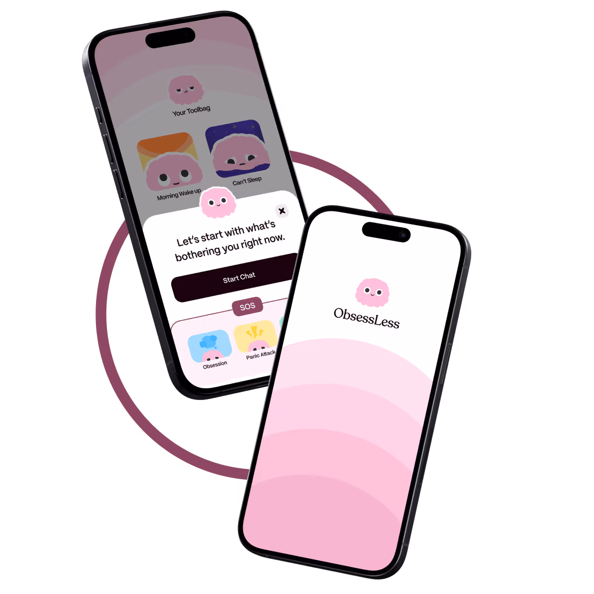 ObsessLess App Preview Image