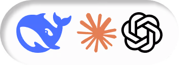 deepseek claude chatgpt logos