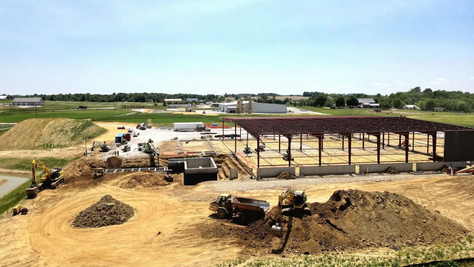 Warehouse Frame construction