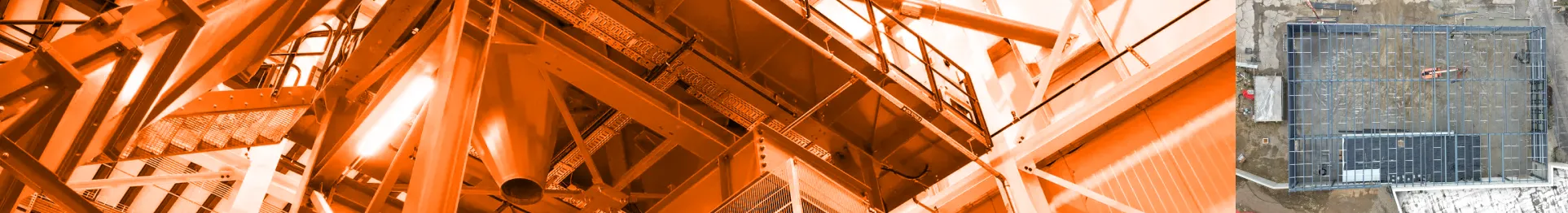 orange overlay full width