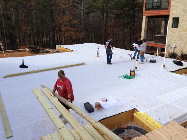 Construction Update: Contemporary Proud Green Home at Serenbe