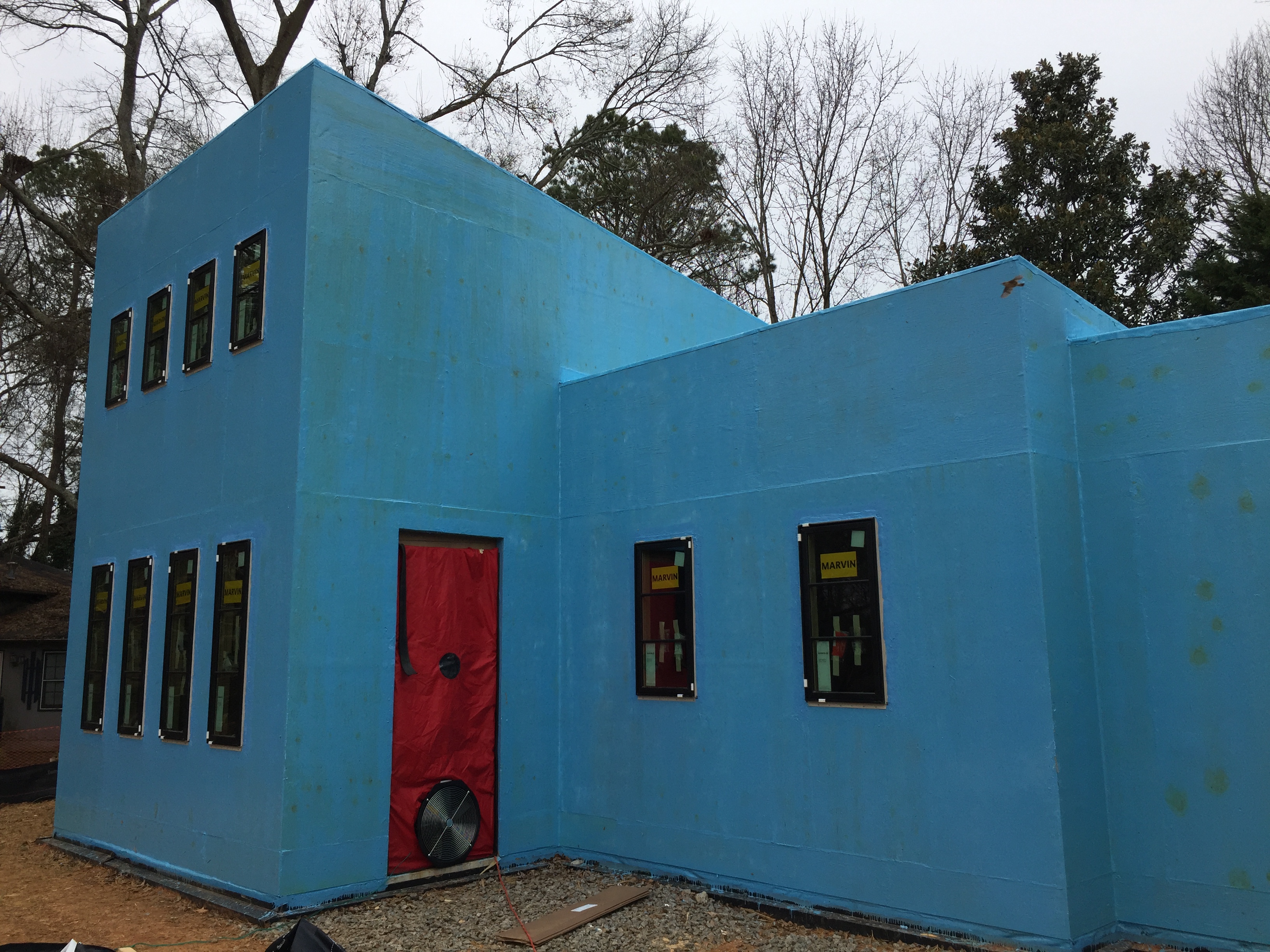 Near Perfect Air Tightness Measured in Contemporary Home