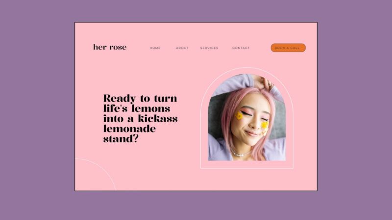 a fun website design