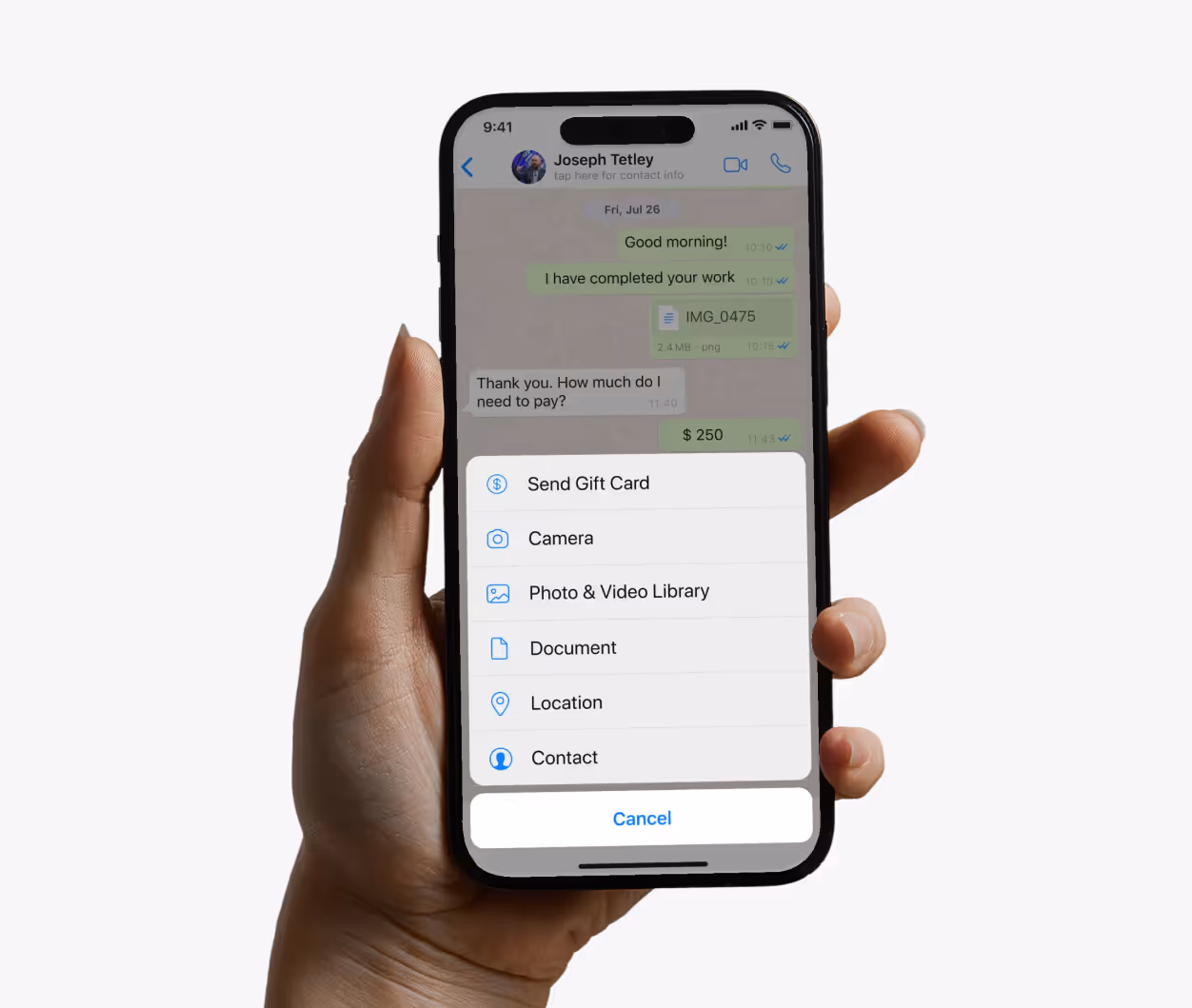 Flowpay app screen showing transaction history and payment activity in a clear, user-friendly interface.
