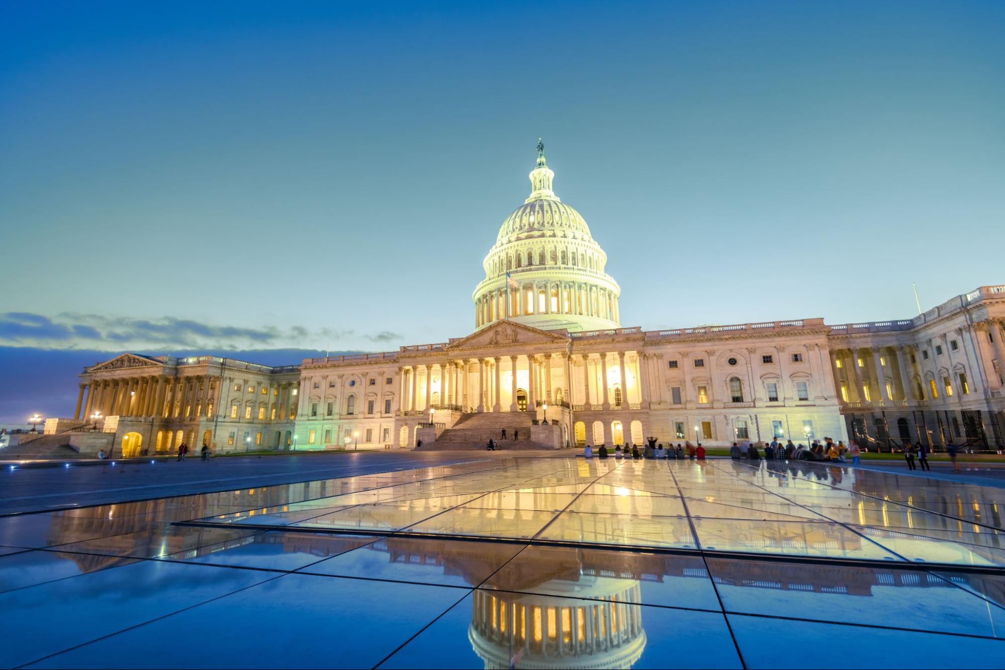The United States Capital Building in Washington, D.C.