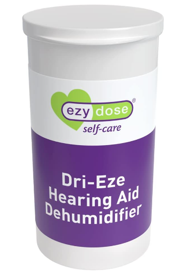 ESY Dose Dri-Eze Hearing Aid Dehumidifier. Image credit: Amazon