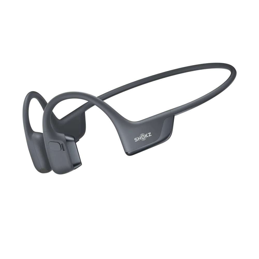 Shokz OpenRun Pro 2 bone conduction Bluetooth headphones designed for hearing aid users and open-ear listening