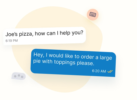 Screenshot of a captioned call with the Rylo app.