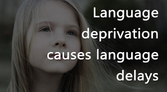 Language deprivation