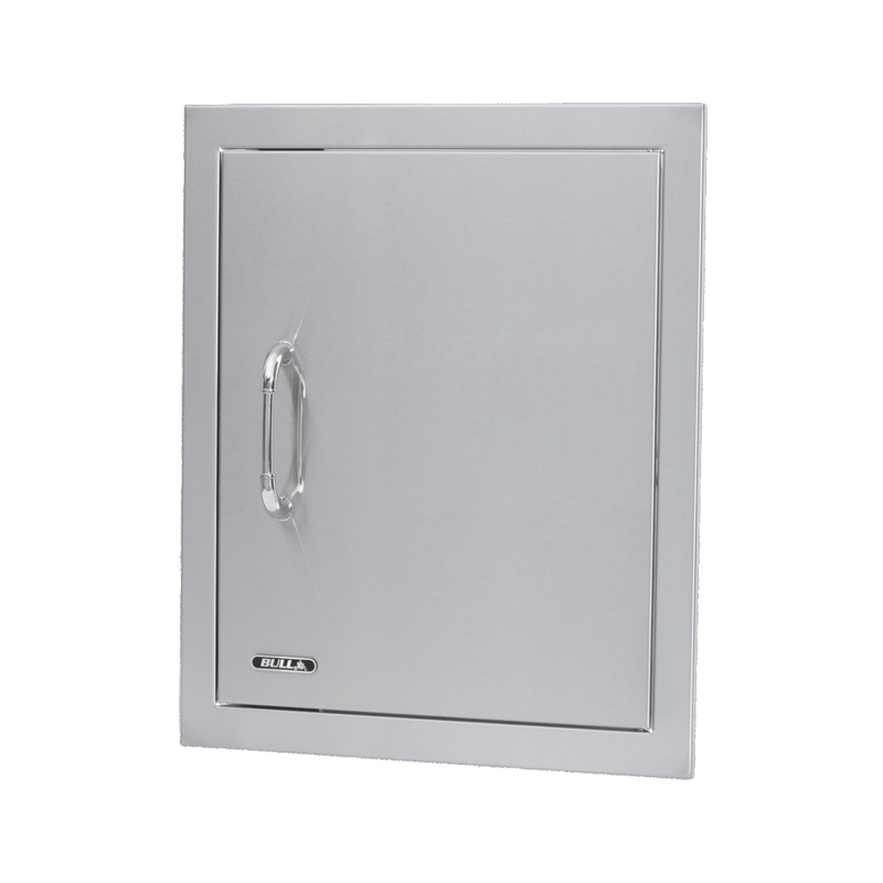 Vertical Stainless-Steel Access Door Right Swing with Reveal