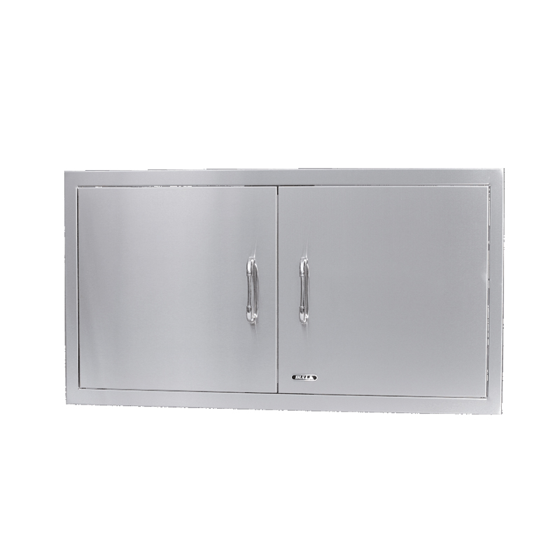 38″ Stainless Steel Double Door with Reveal