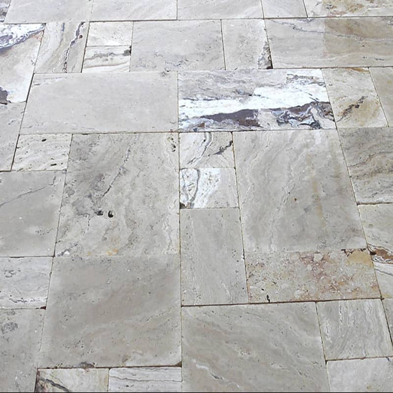 4PC Travertine Riviera