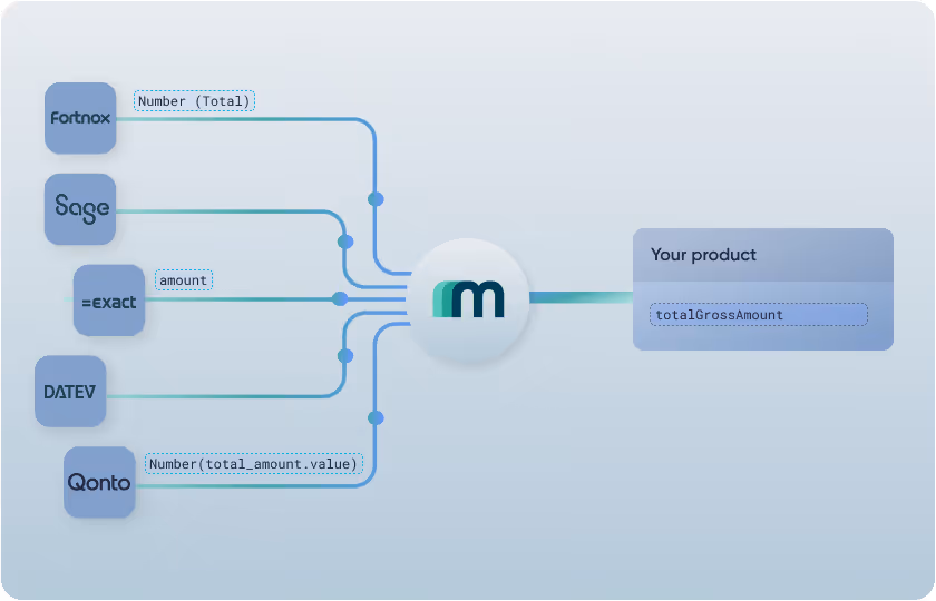 One common data model across all accounting systems with Maesn