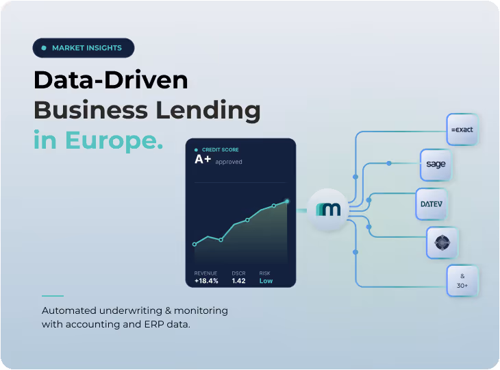 Automated Underwriting and Monitoring with Accounting Data