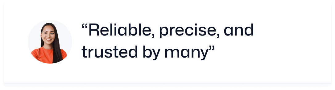 Reliable, Precise, And Trusted By Many Image - Industrial X Webflow Template