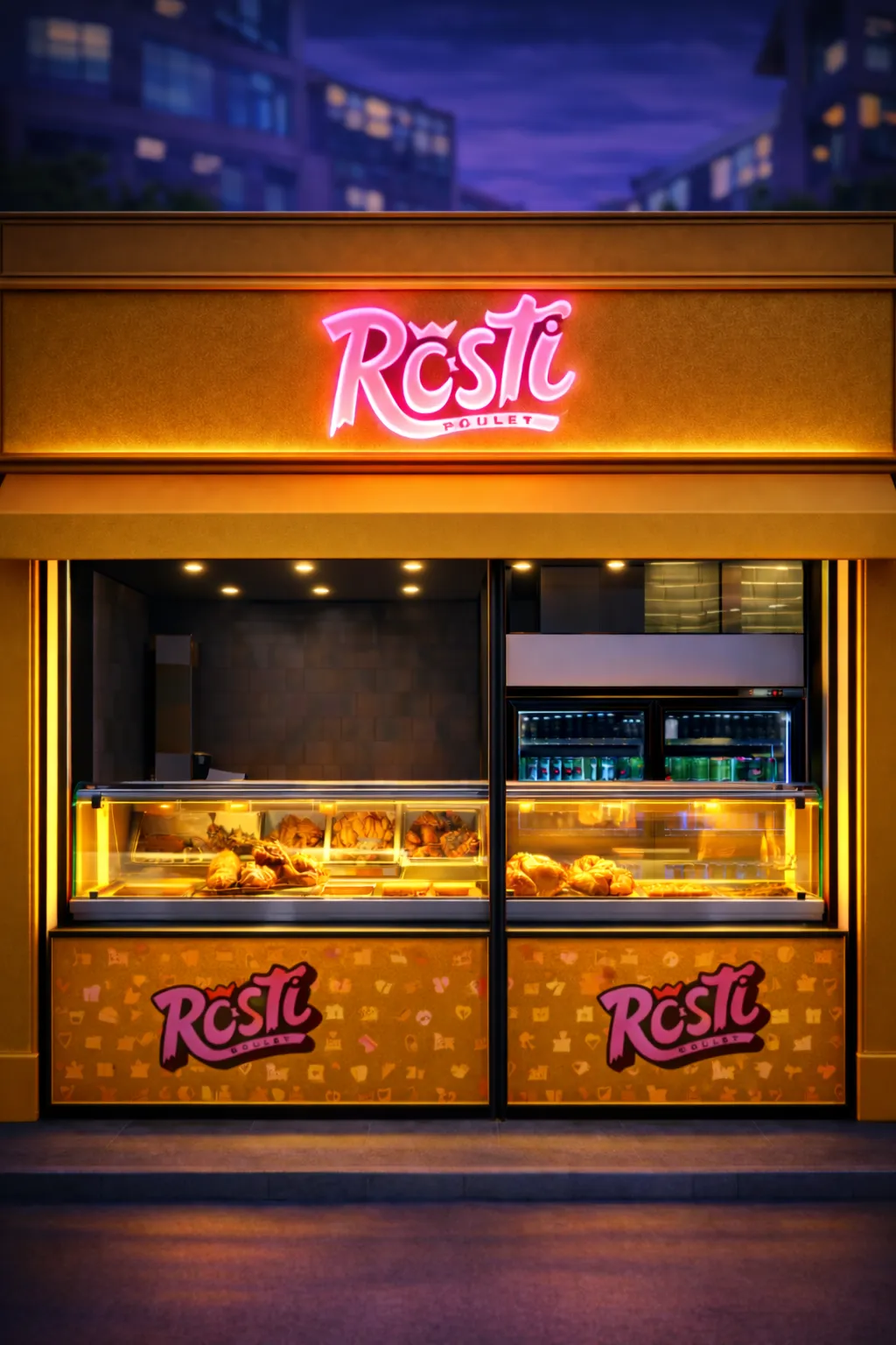 Rôtisserie Rosti Poulet Clermont-Ferrand - Delille