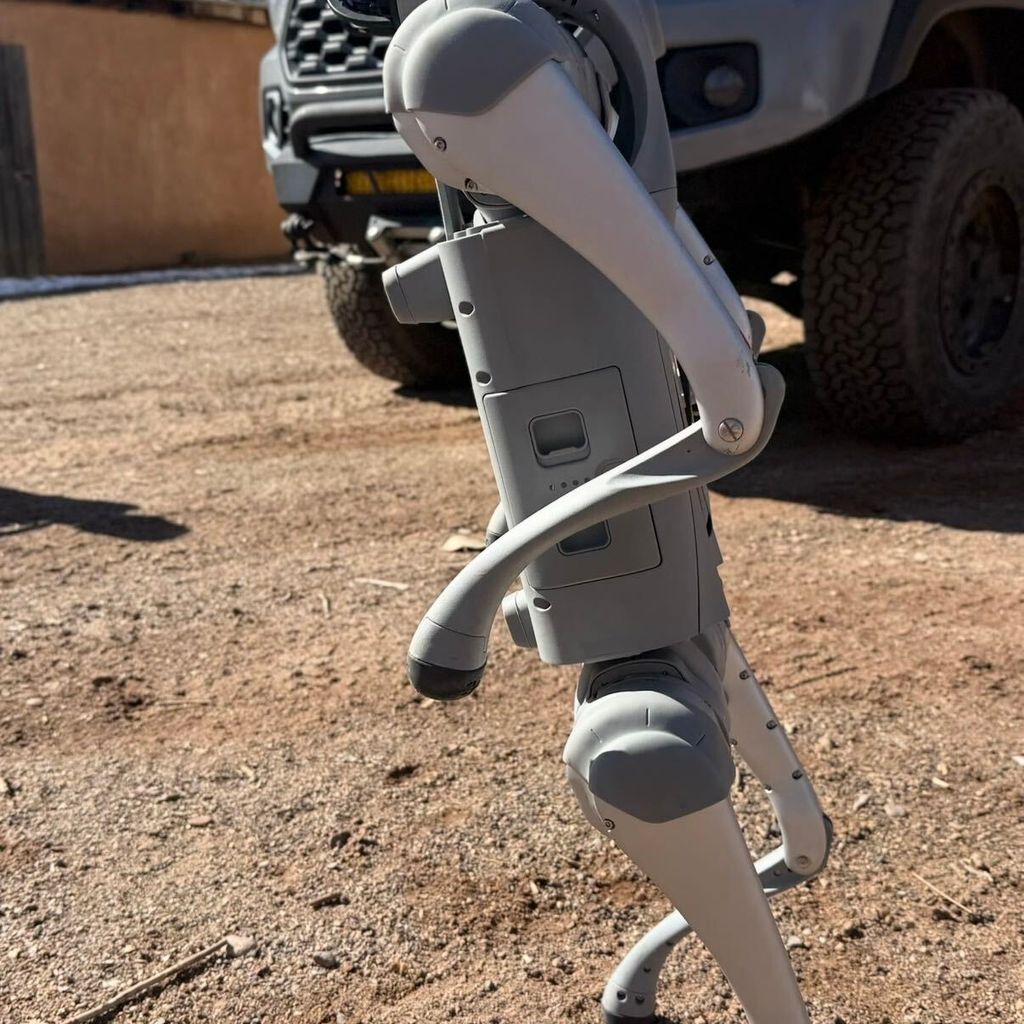 Unitree G1 humanoid robot in a commercial warehouse environment representing the humanoid robot rental market in 2026