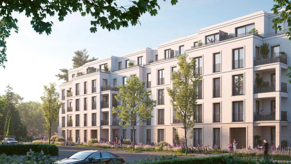 image of finished apartment building