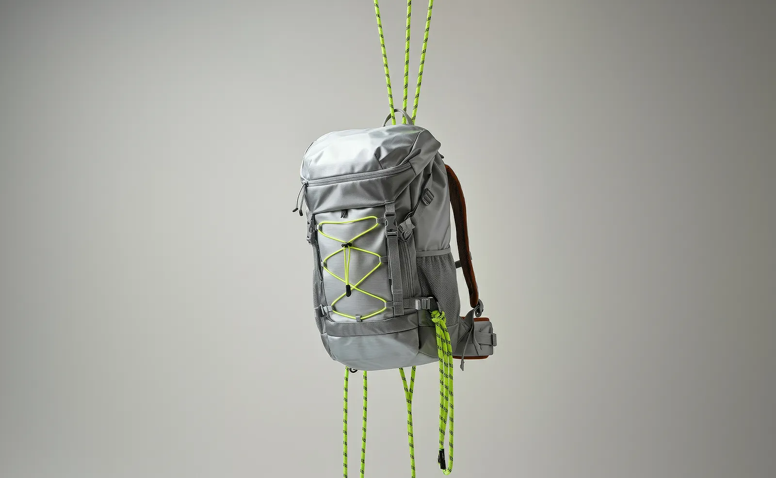 backpack with light background