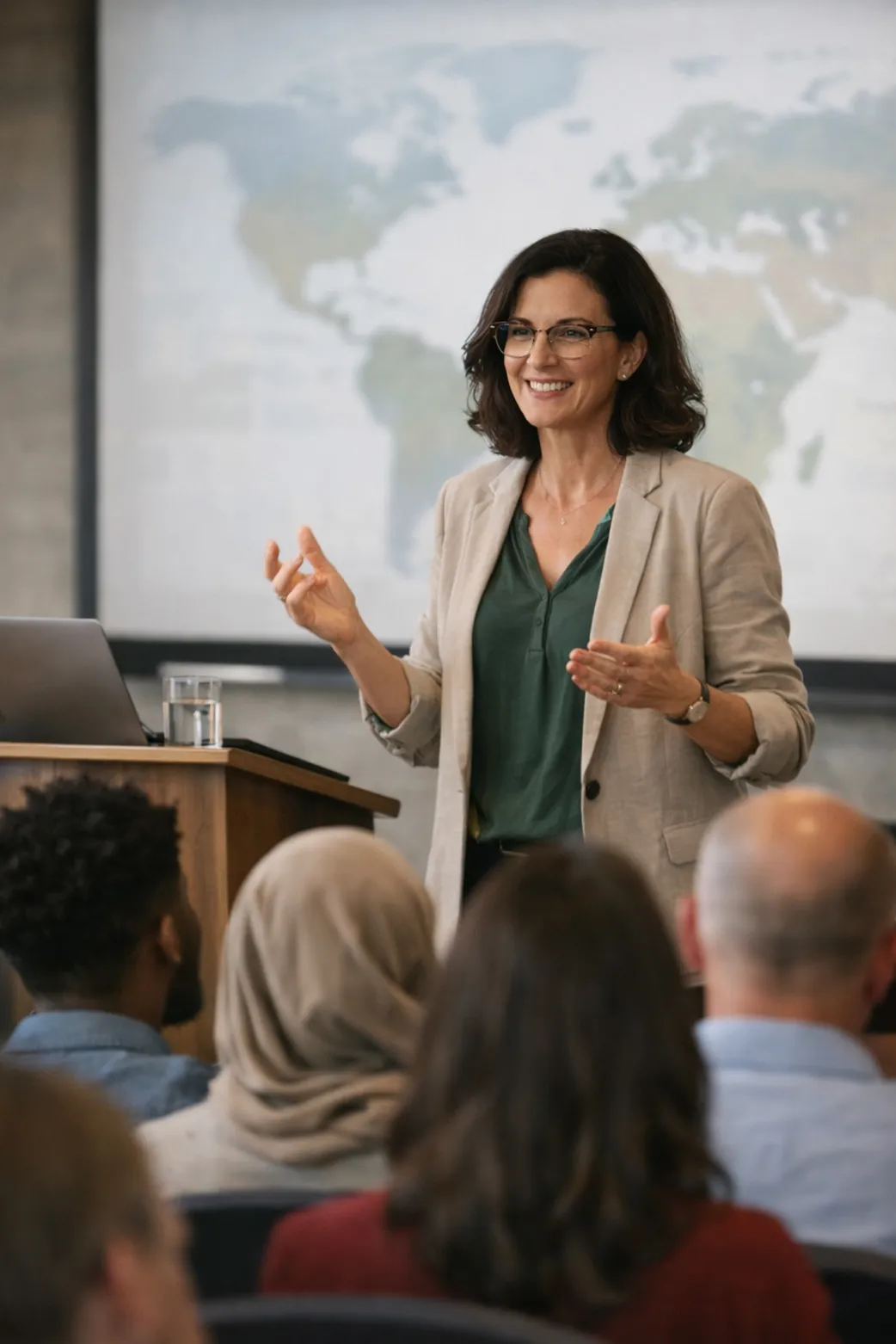 Speaking at PeaceBridge Institute