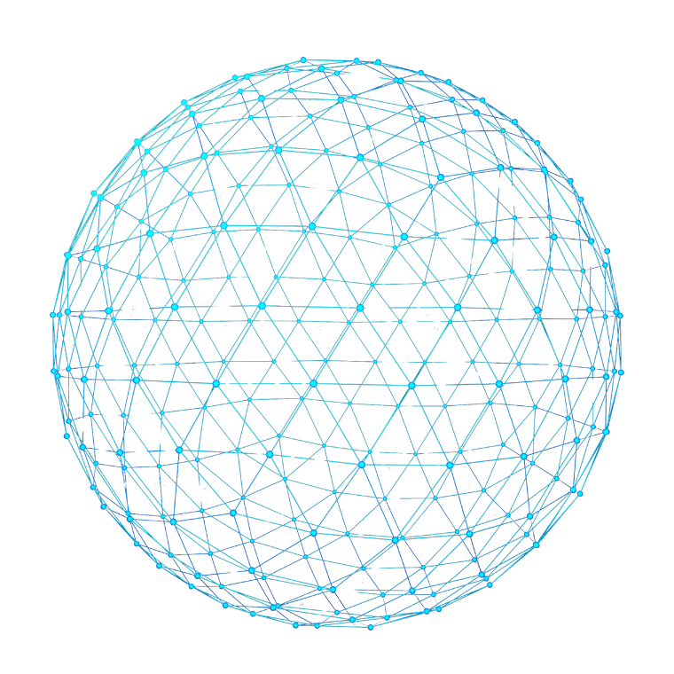 Abstract Network Globe