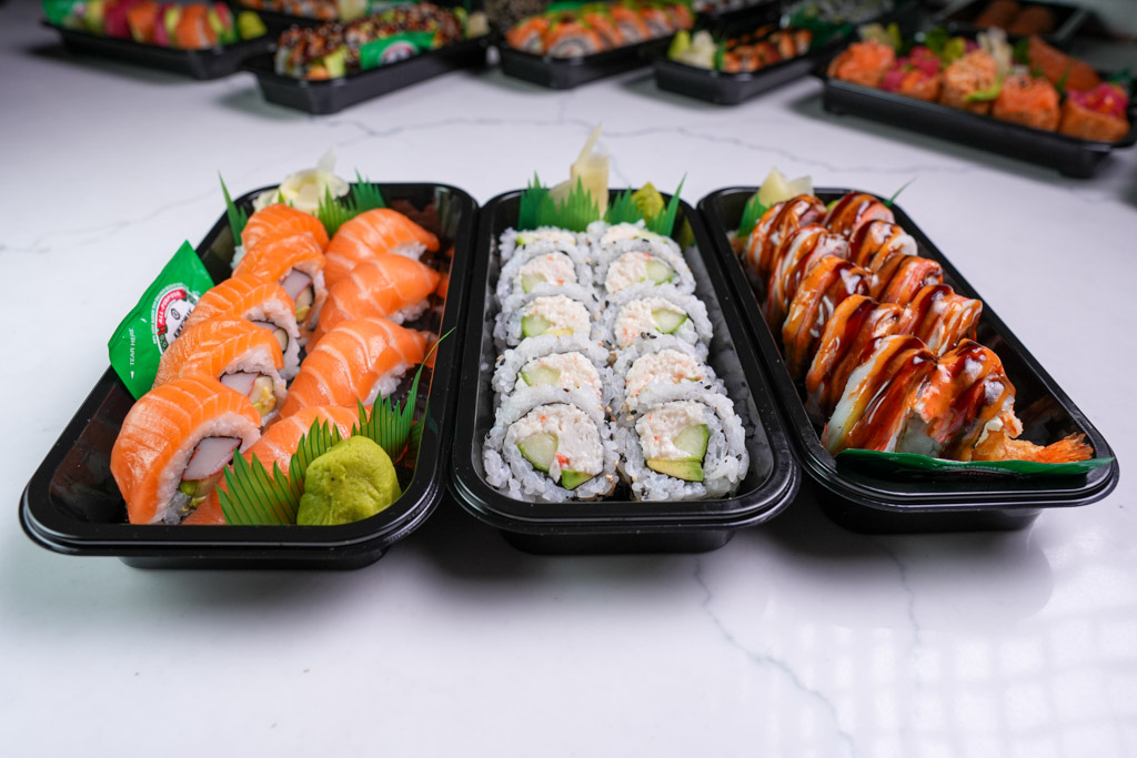 image of a special event setup for a japanese restaurant