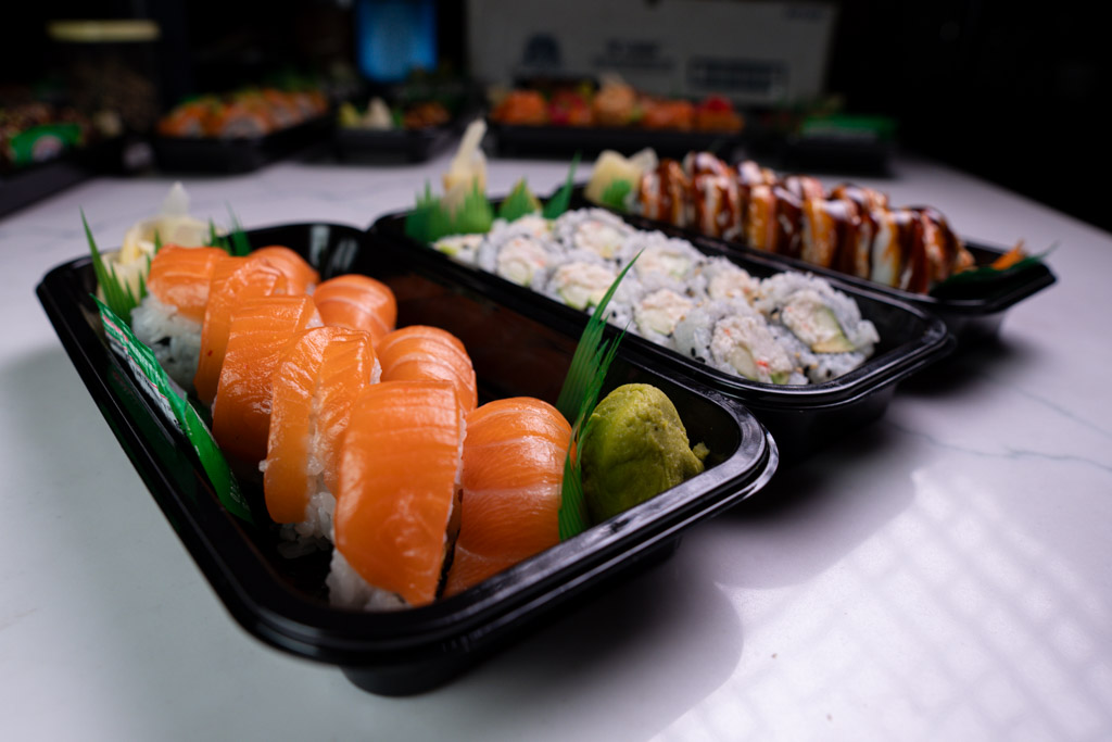 image of a special event setup for a japanese restaurant