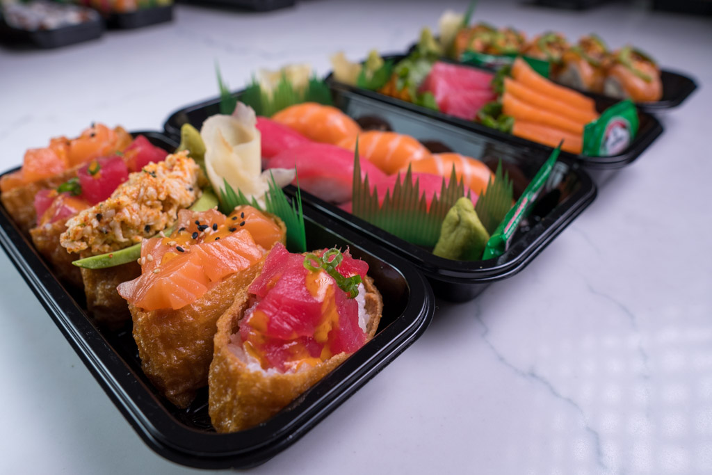 image of a special event setup for a japanese restaurant