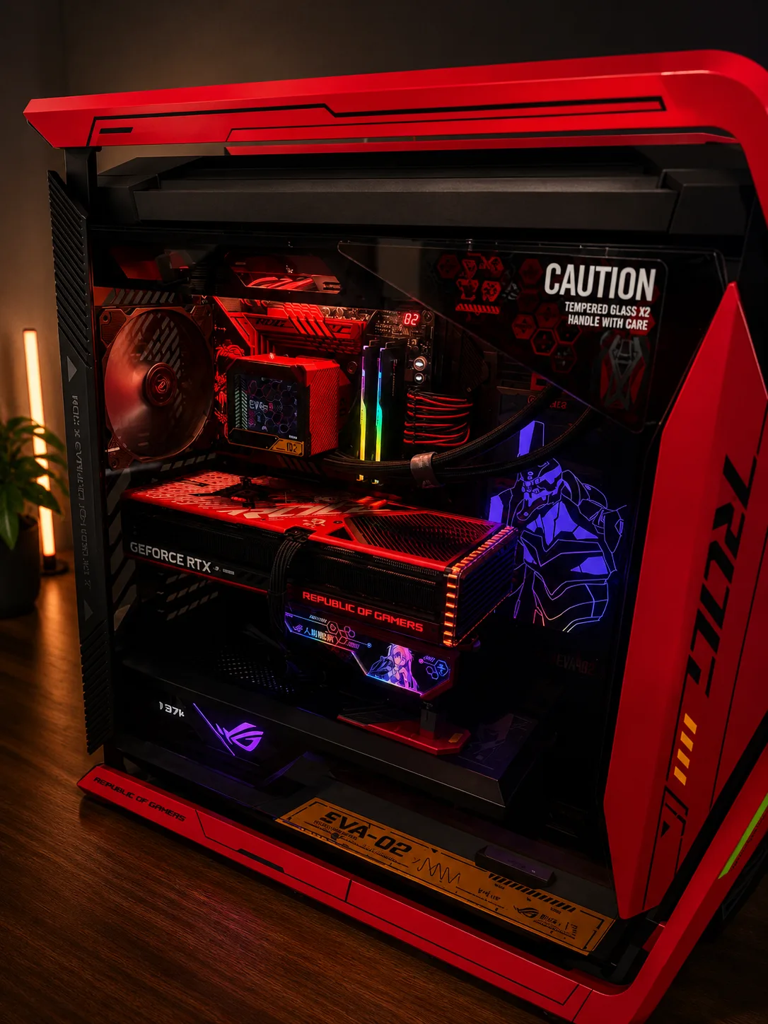 EVA-02 Collector's Dream PC completed build