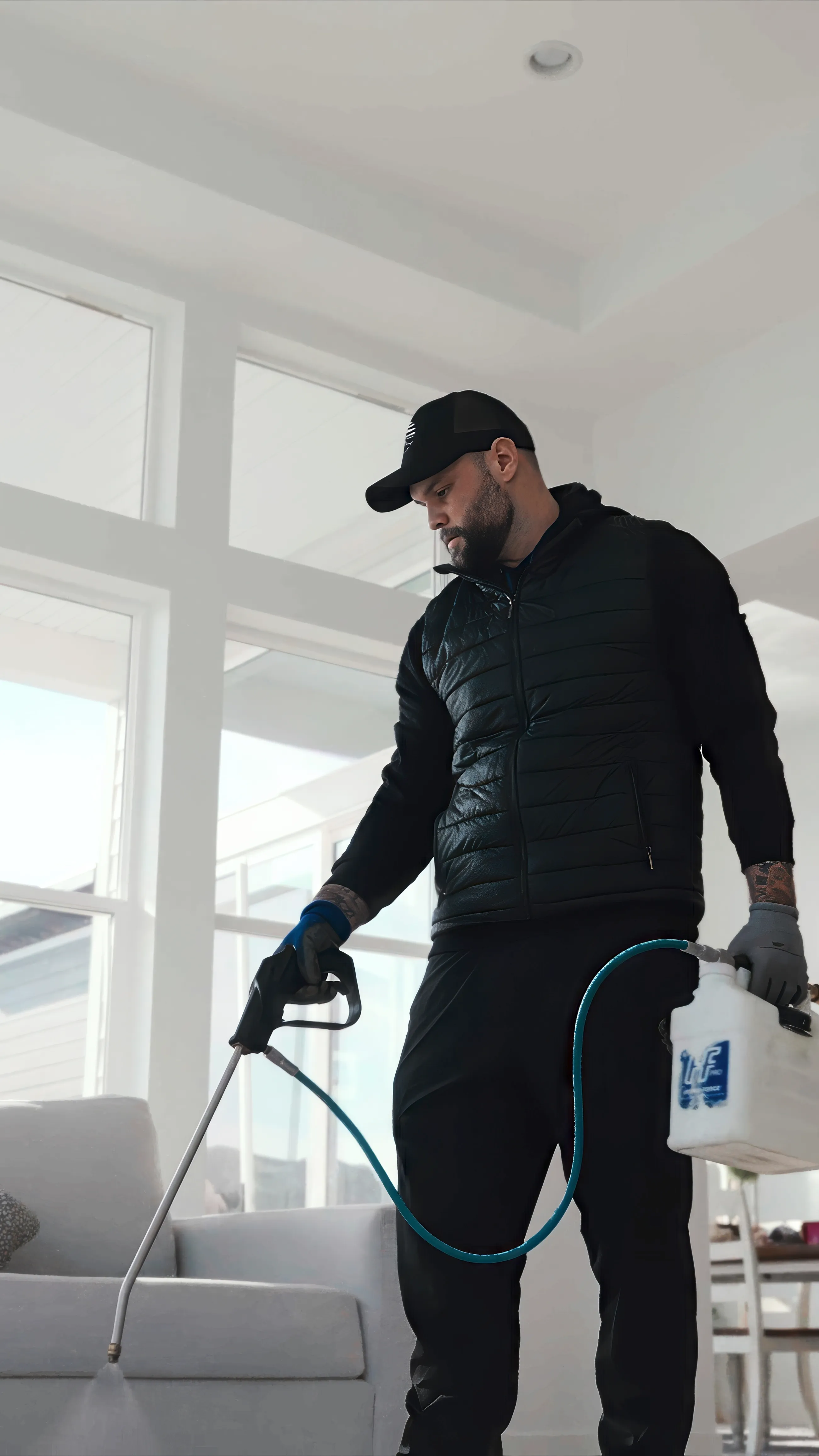 Ben Lennon, owner of Pure Flow Clean
