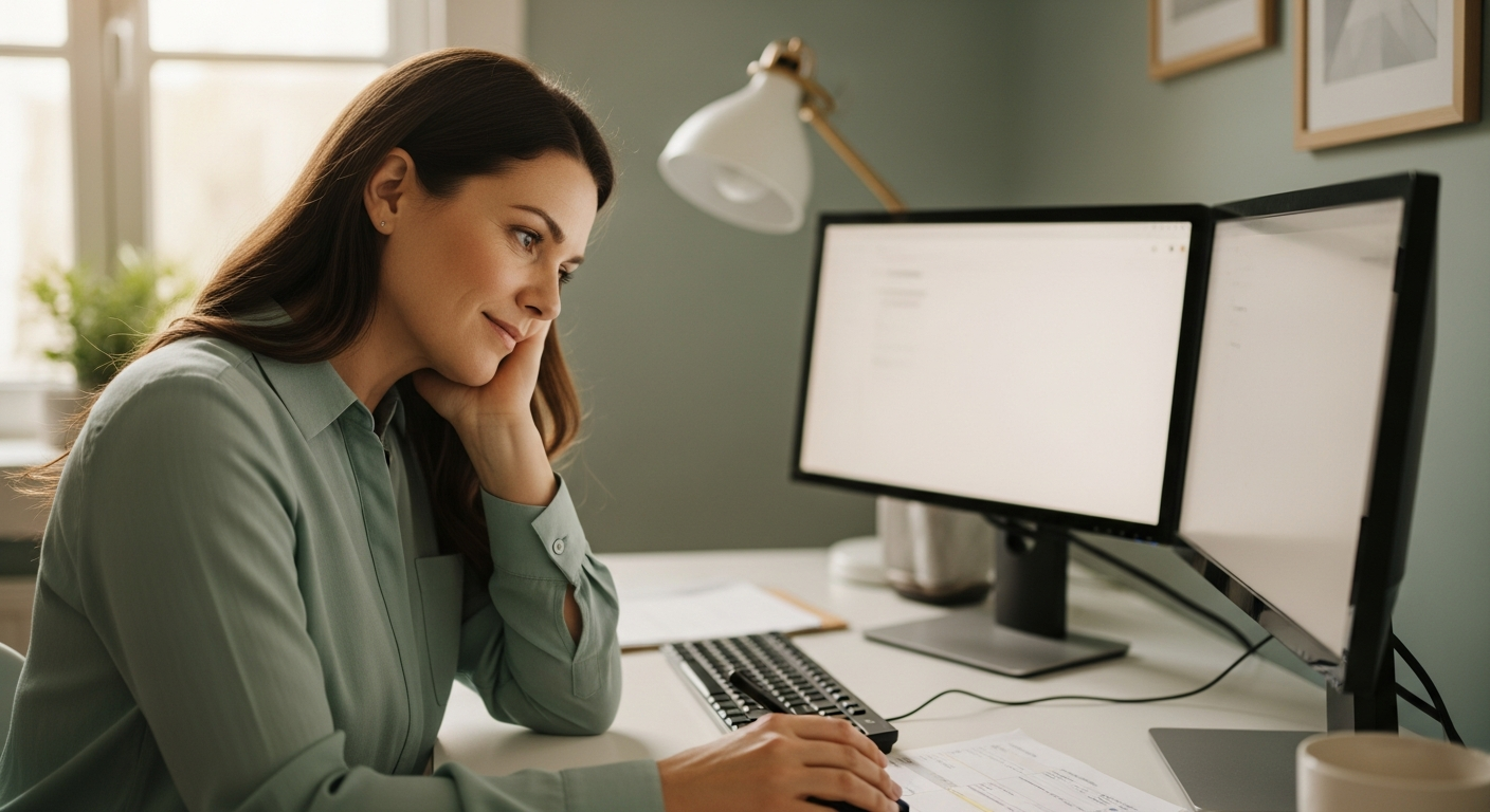 A behavioral health billing specialist working through and resolving insurance claim denials
