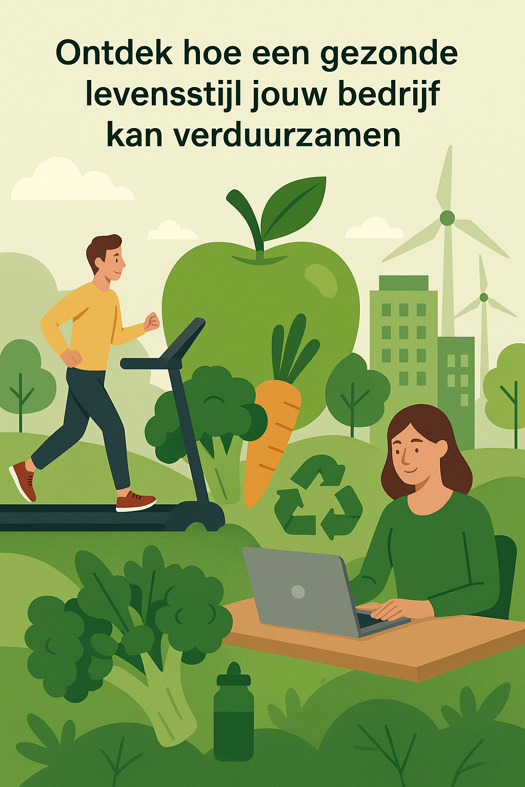 Ontdek hoe een gezonde levensstijl jouw bedrijf kan verduurzamen
