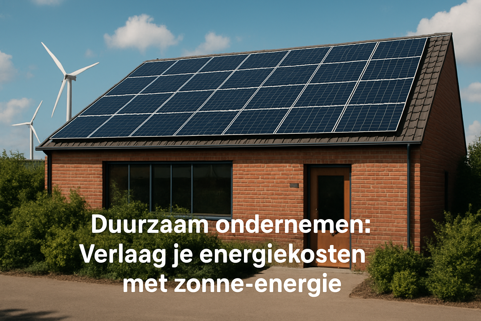 Duurzaam Ondernemen: Verlaag je Energiekosten met Zonne-energie