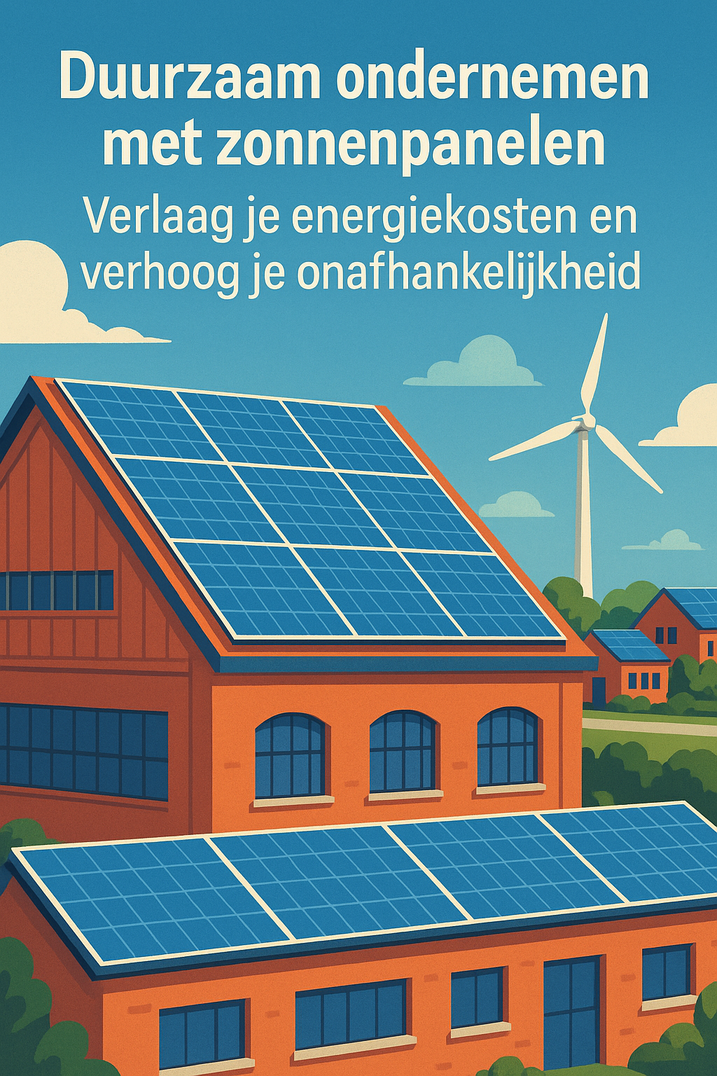 Duurzaam ondernemen met zonnepanelen: Verlaag je energiekosten en verhoog je onafhankelijkheid