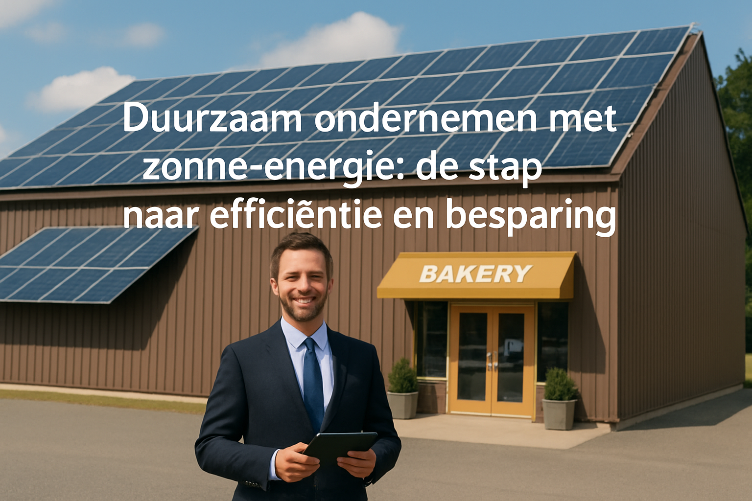 Duurzaam Ondernemen met Zonne-energie: De Stap naar Efficiëntie en Besparing