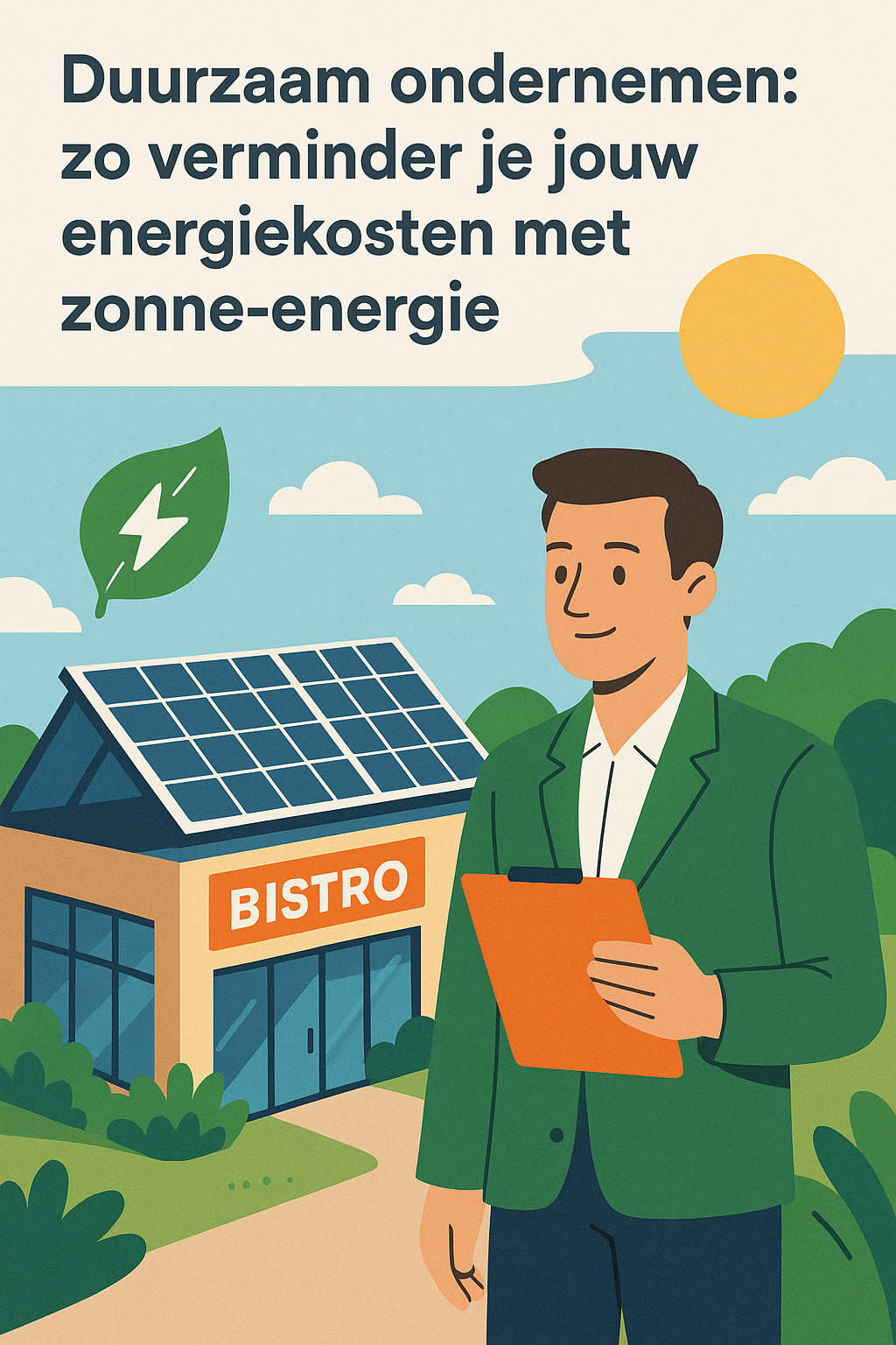 Duurzaam Ondernemen: Zo Verminder Je Jouw Energiekosten met Zonne-energie