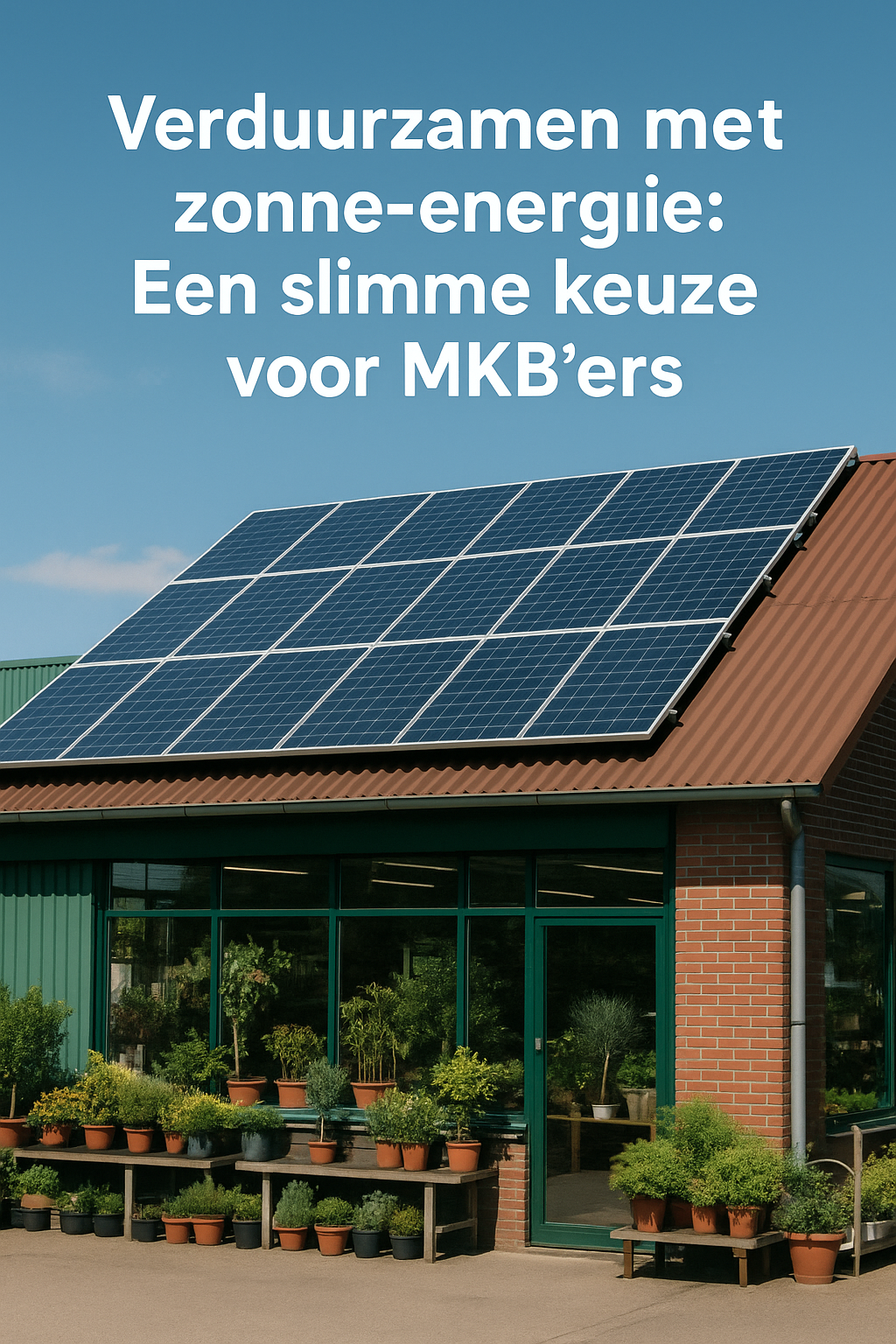 Verduurzamen met Zonne-energie: Een Slimme Keuze voor MKB'ers