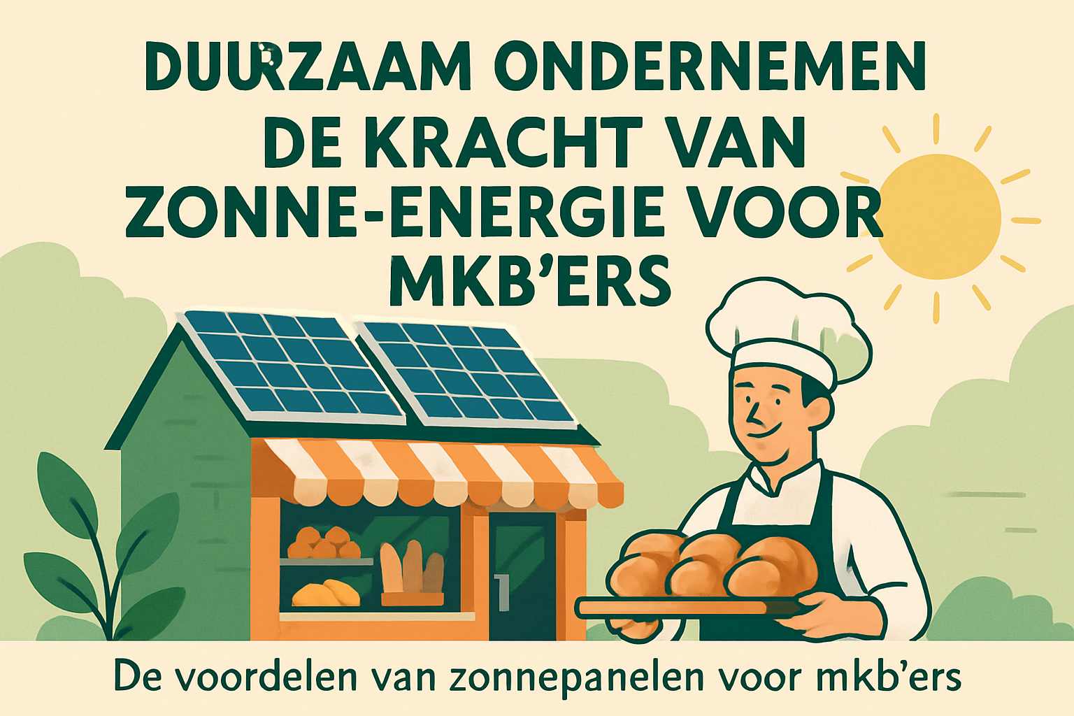 Duurzaam Ondernemen: De Kracht van Zonne-energie voor MKB’ers