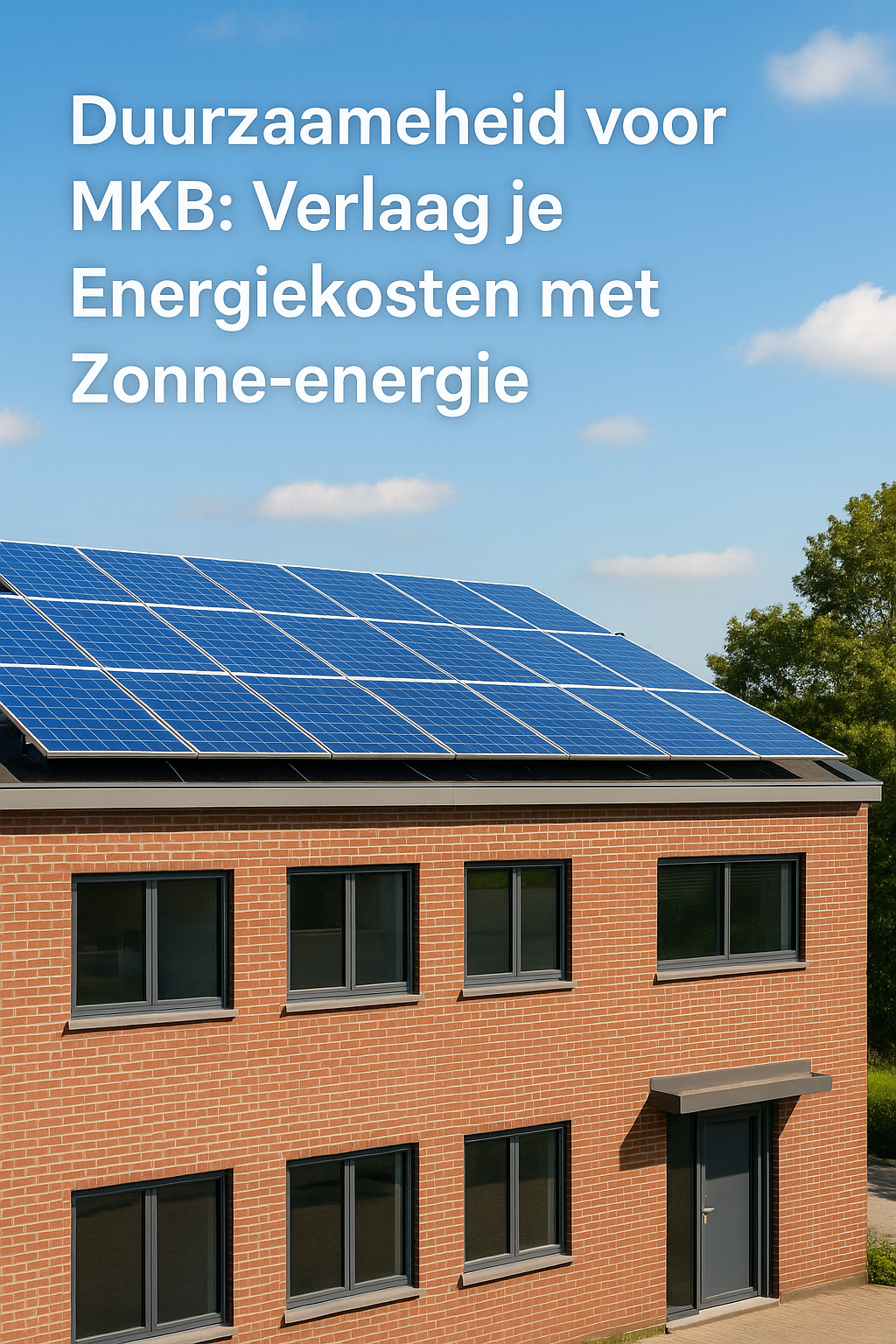 Duurzaamheid voor MKB: Verlaag je Energiekosten met Zonne-energie