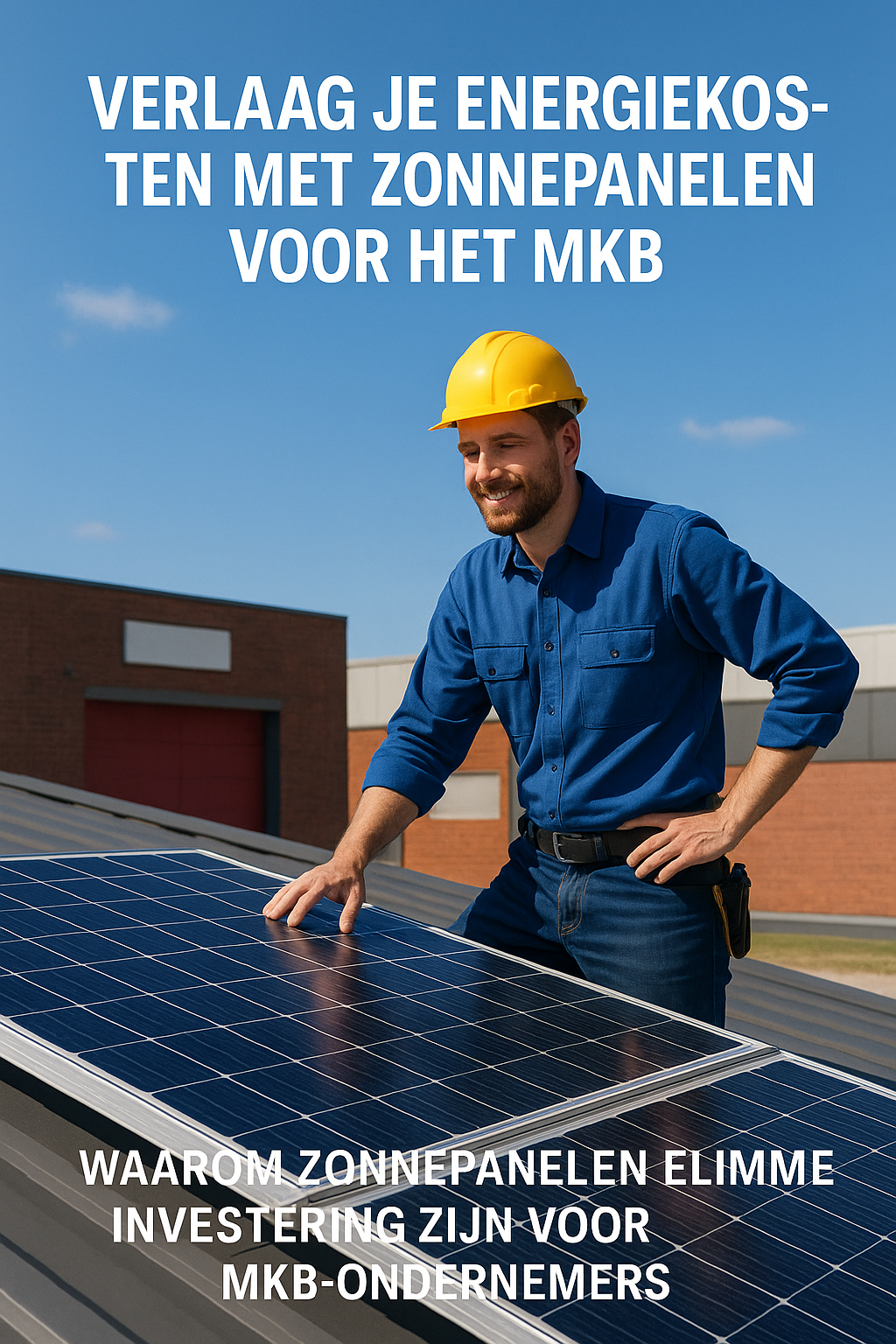 Verlaag je energiekosten met zonnepanelen voor het mkb