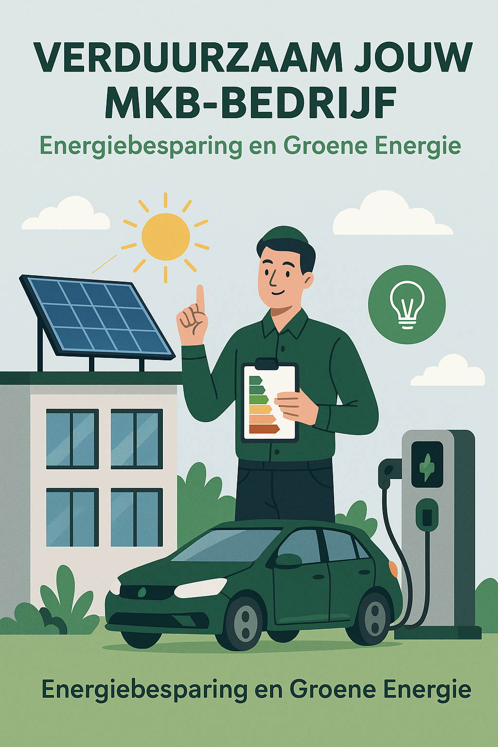 Verduurzaam jouw mkb-bedrijf: Energiebesparing en Groene Energie