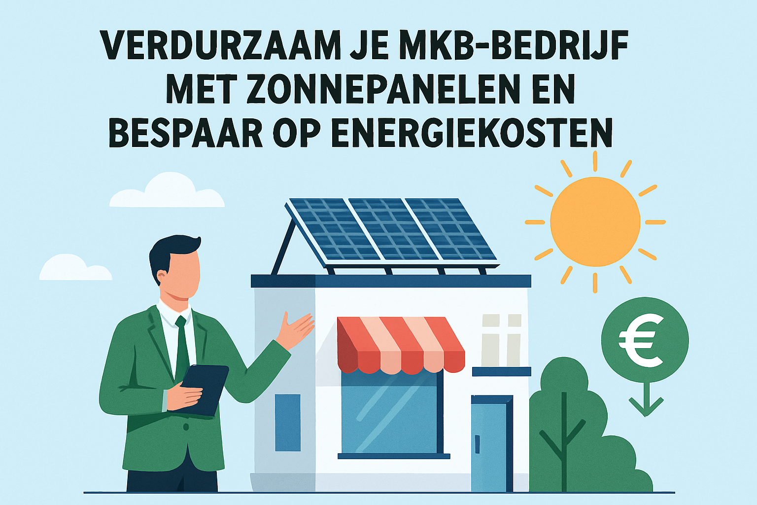 Verduurzaam je MKB-bedrijf met zonnepanelen en bespaar op energiekosten